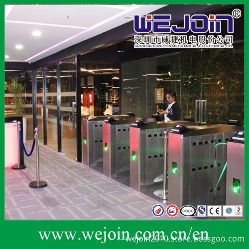 Automatic Flap Barrier with Ticket System Used in Cinema